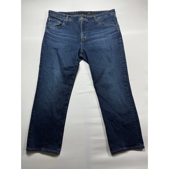 AG Adriano Goldschmied Men's The Graduate Tailored Leg Blue Jeans - Size 38x29 - Picture 1 of 6